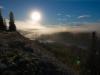 Into the misty night. . . Into the misty night. . .